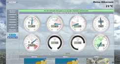 Desktop Screenshot of meteohilversum.nl